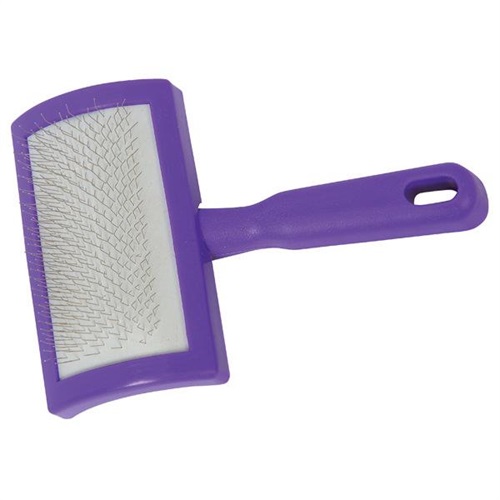 Weaver Leather Mini Fluffer Comb - Purple