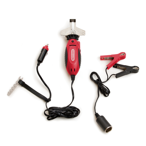 OREGON® 12-VOLT ELECTRIC SURE SHARP HANDHELD SAW CHAIN GRINDER