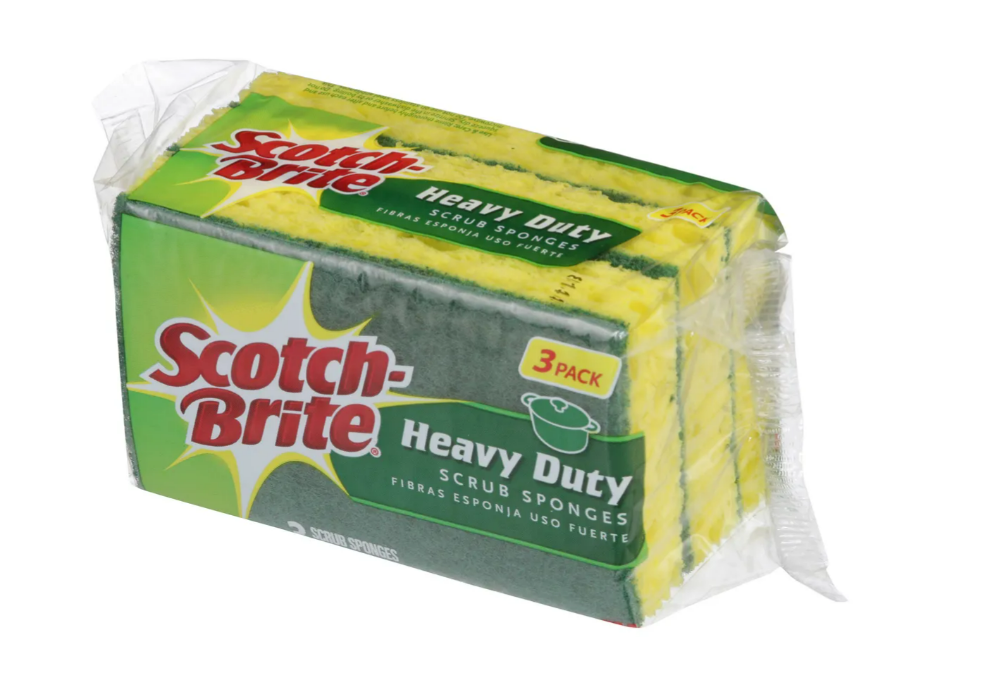 Scotch- Brite Heavy Duty Scrub Sponge (3 Pack)
