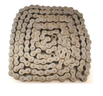 Premium #50 316-Grade Stainless Steel Roller Chain - 10ft Box