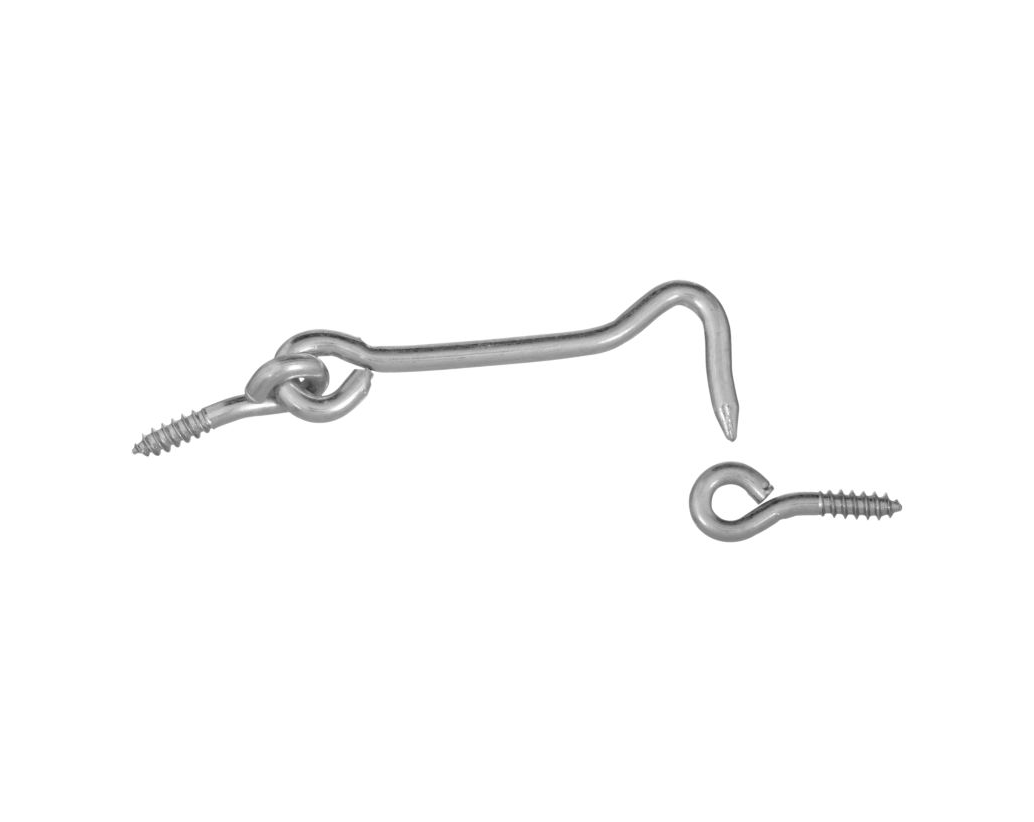 National Hardware 4 Zinc Plated Hook & Eye