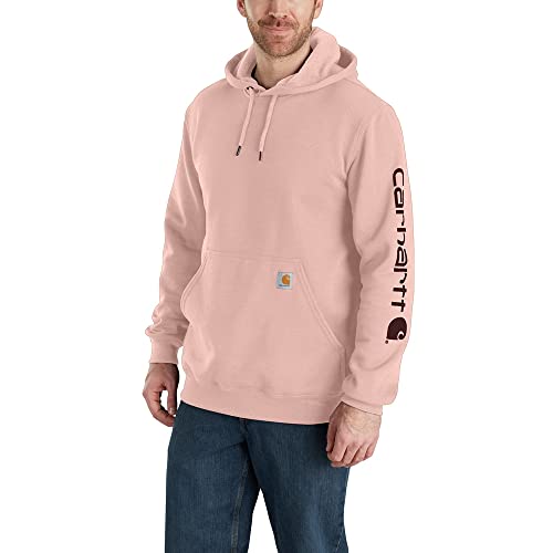 Loose Fit Hoodie - Light pink - Men