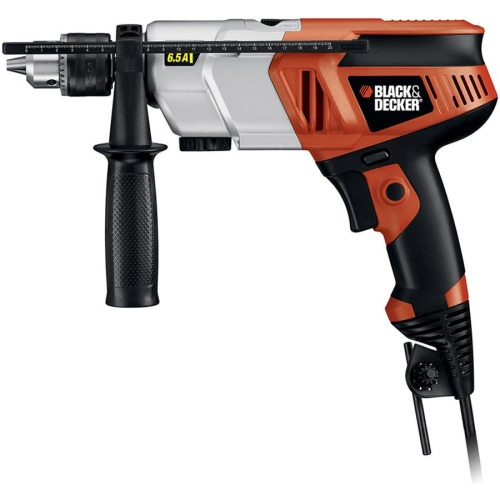 Hammer Drill, 6.5-Amp, 1/2-Inch | BLACK+DECKER