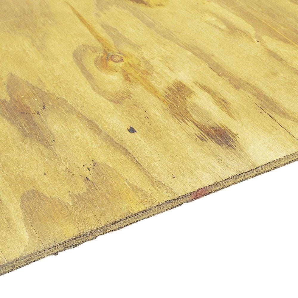 Sutherlands 4x8 4 x 8-Foot X 23/32-Inch Cdx Treated Yellow Pine Plywood at  Sutherlands