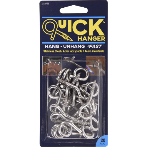 Stainless Steel Quick Hangers #322700