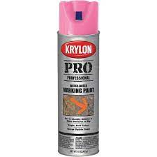 Krylon Mark-It 732308 Industrial WB Fluorescent Pink Inverted Marking Paint  - Gillman Home Center