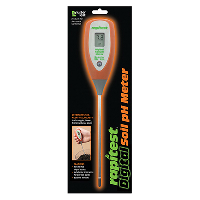 Digital Soil pH Meter 13"