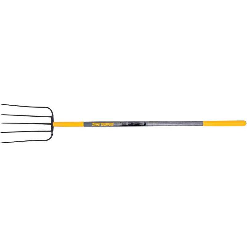 5-Tine Wood Handle Manure Fork