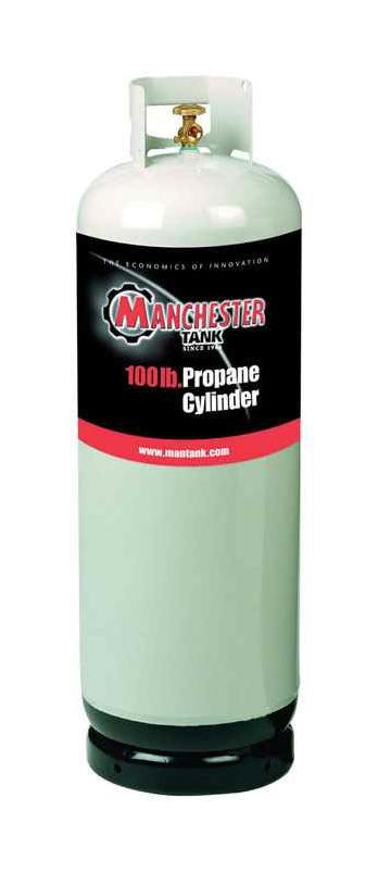 Vertical Cylinder Propane Tank 100 lb