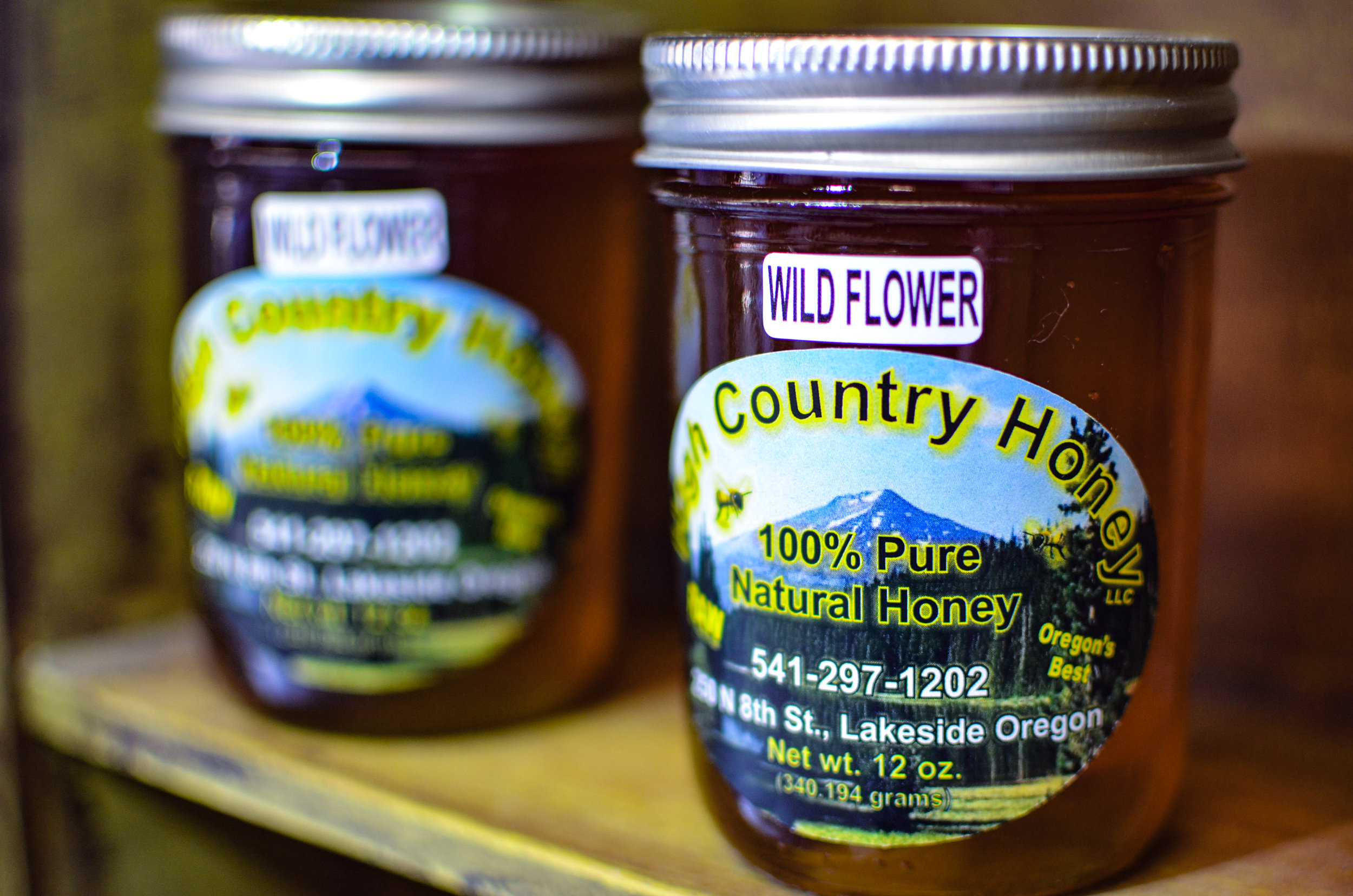 Wild Blackberry Honey 16 oz