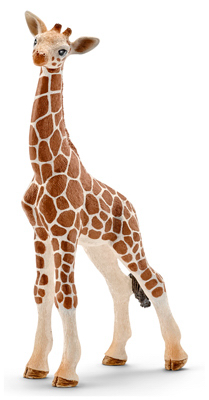 WILD LIFE Giraffe Calf Toy Figure
