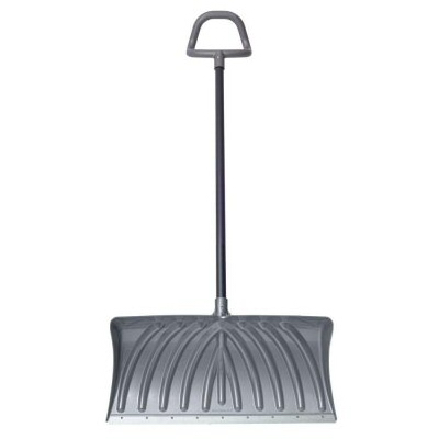 Deluxe Snow Pusher with Non-Stick Blade & Centerforce Handle 27" Blade