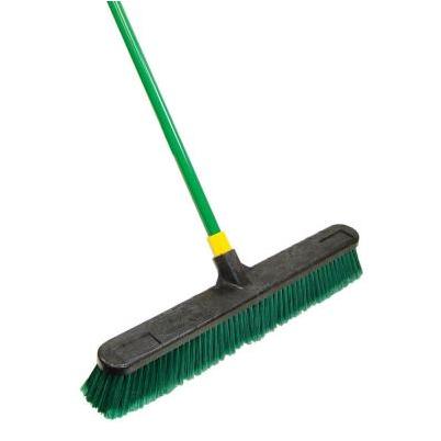 Bulldozer Push Broom Green 24"