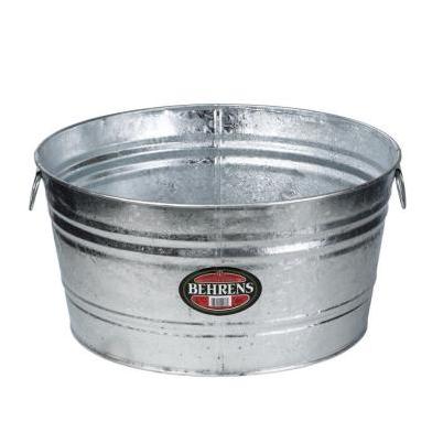 Galvanized Steel Tub Round 11 gal