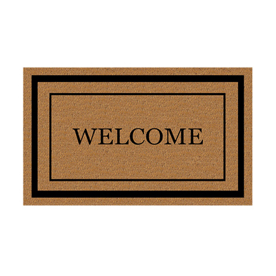 Welcome Mat Vinyl Back 18" X 30"