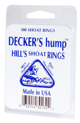 Hill's Hump Pig Ring #2 Blue 100 Pack
