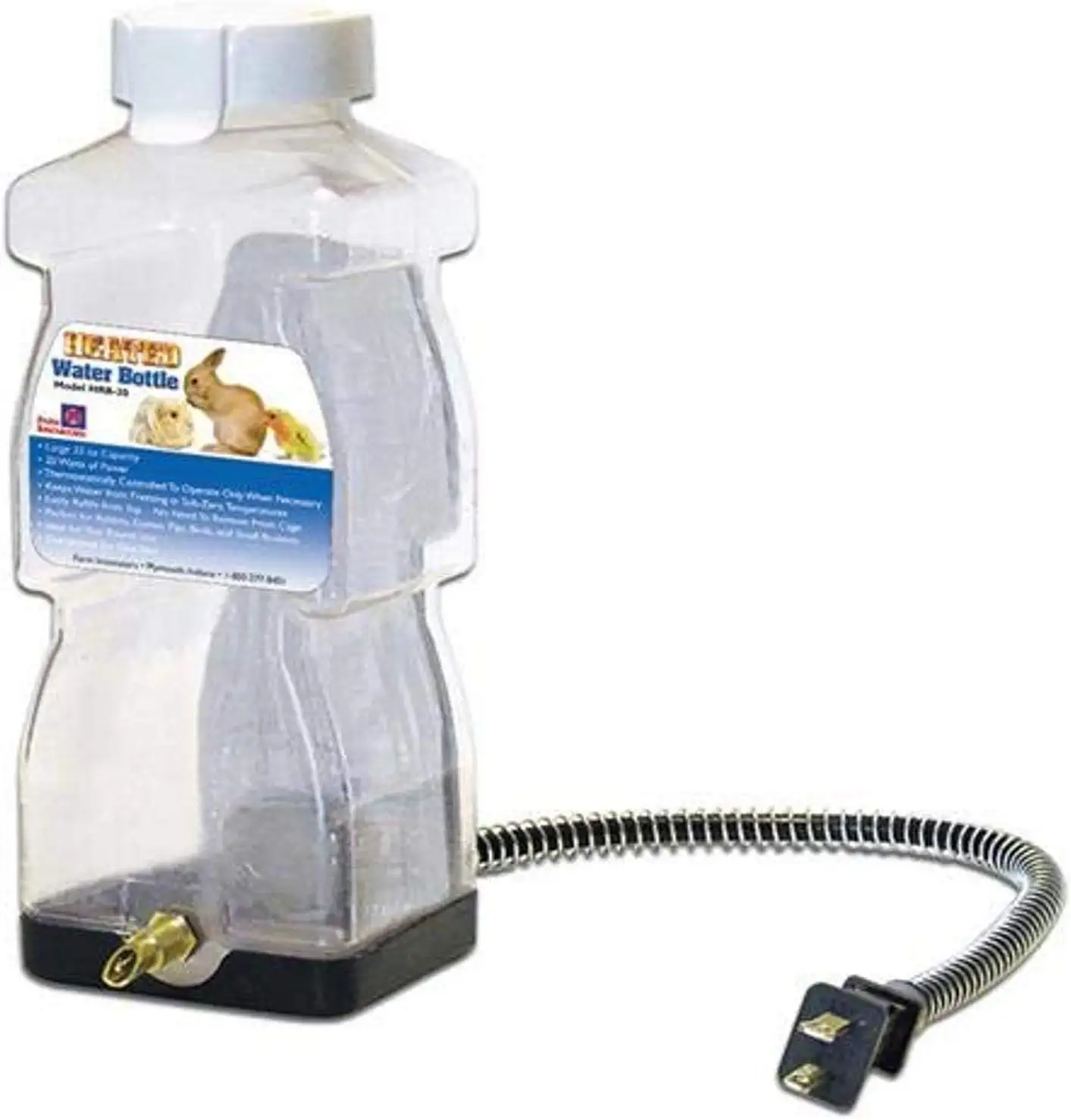 Heated Water Bottle Small Animal 32 oz