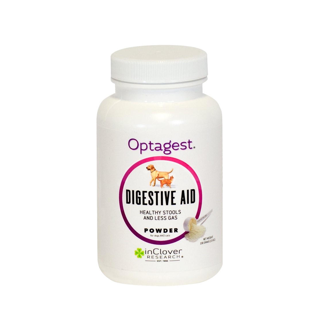 Optagest | Plant Based Prebiotics & Digestive Enzymes for Dogs & Cats 100 gm