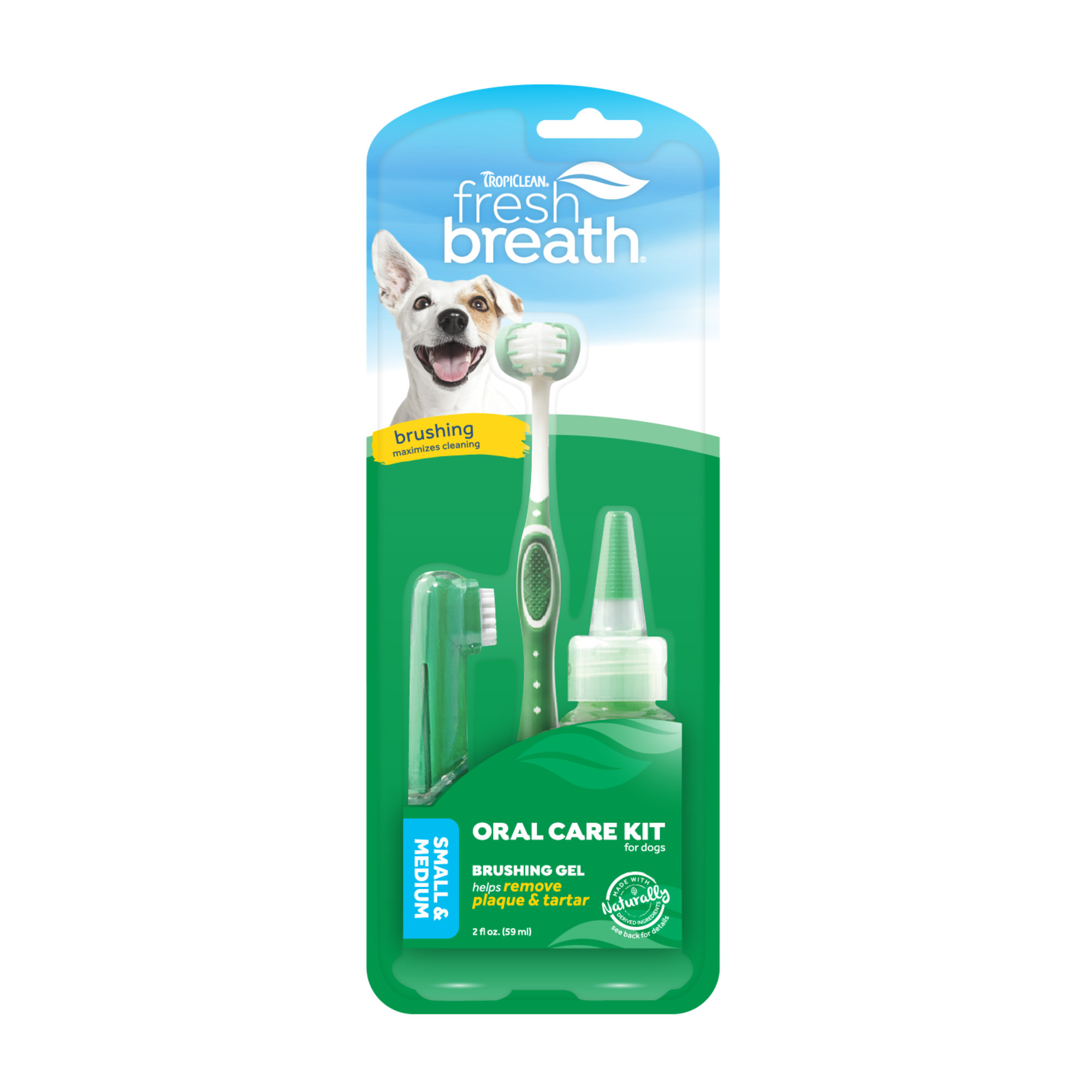 Fresh Breath Oral Care Kit for Dogs Small & Medium