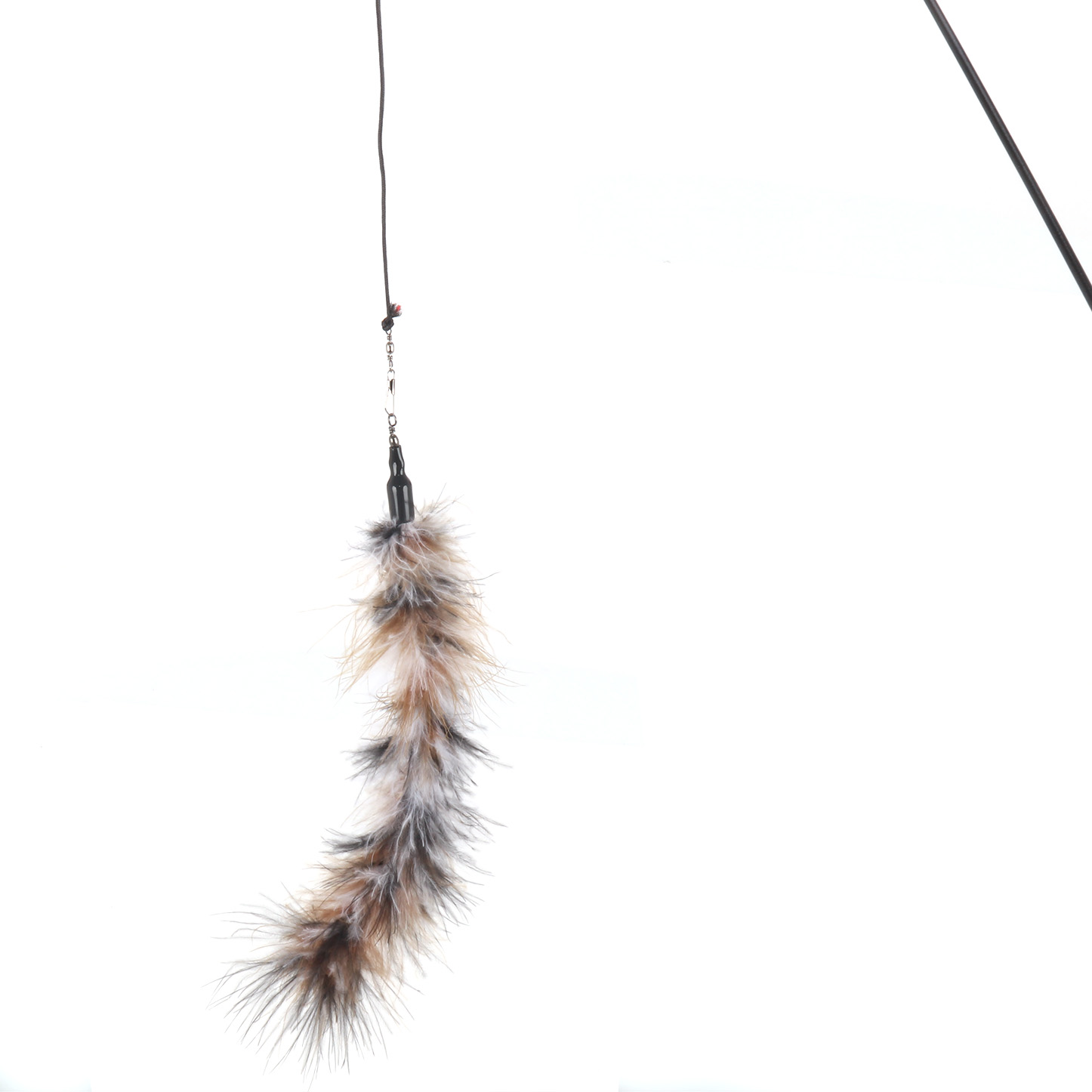 Feather Wand Expandable Cat Toy