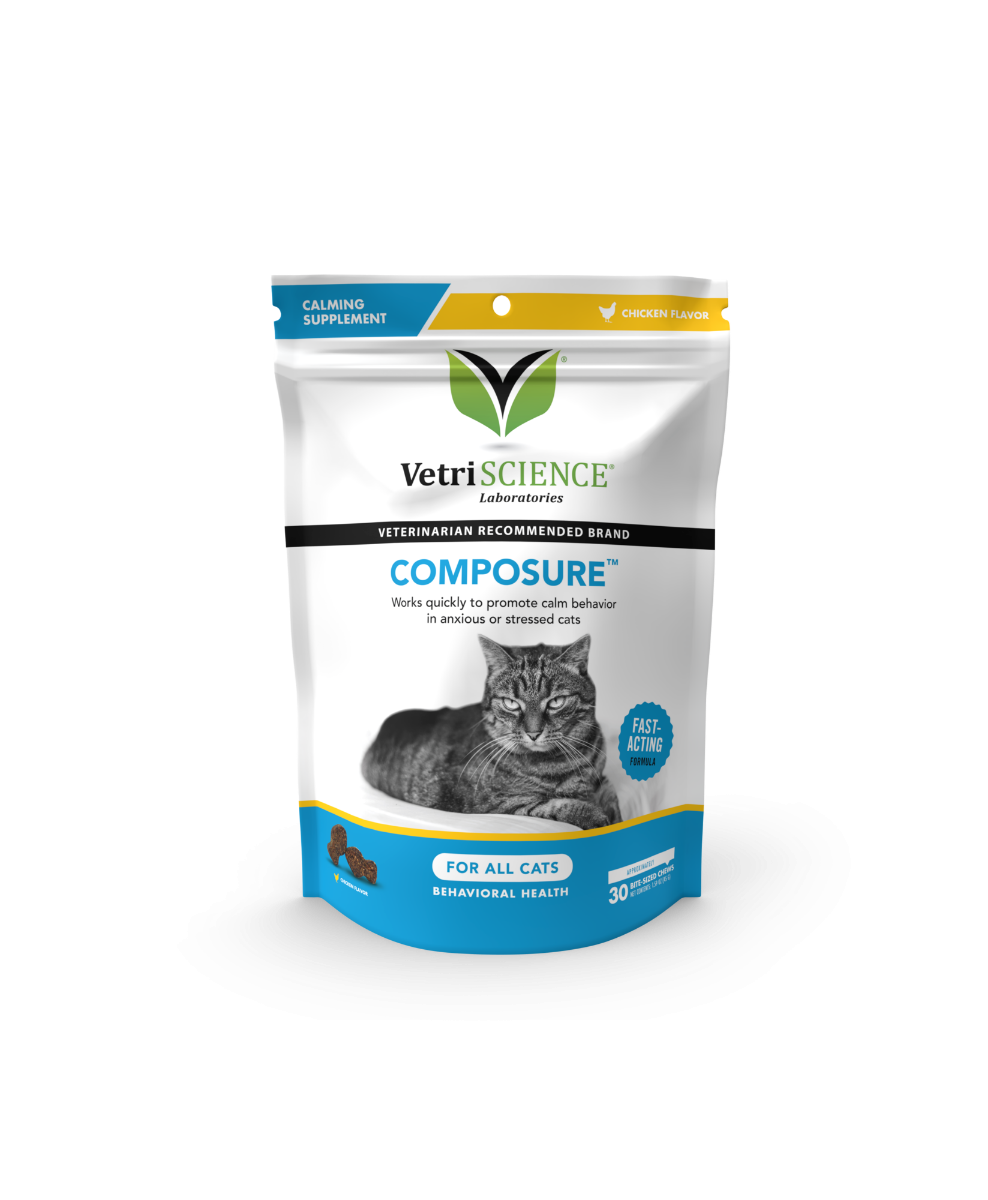 Composure™ Calming Supplement Chew for Cats Chicken Flavor | 30 Count