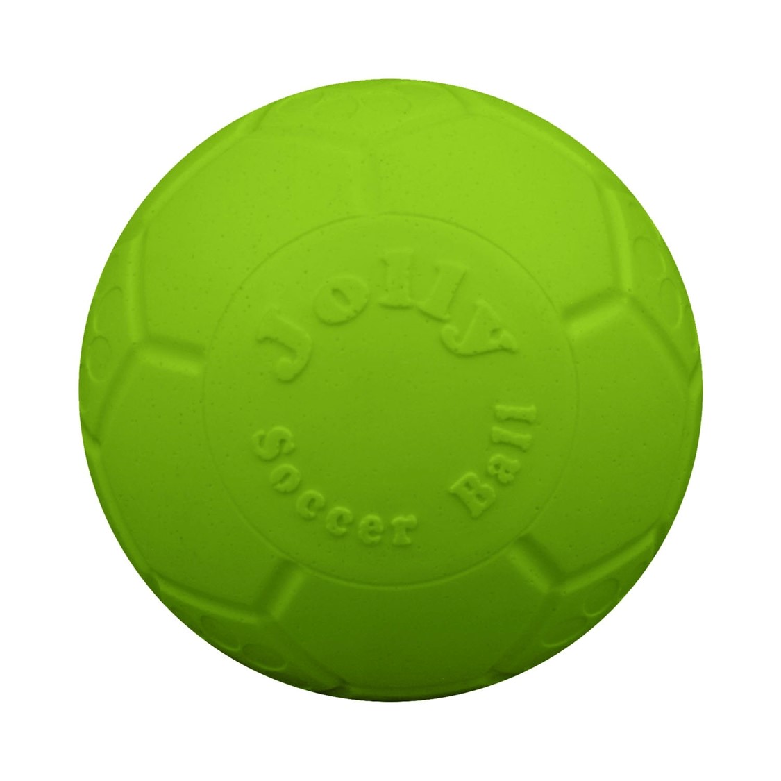 Jolly Soccer Ball Dog Toy Green Large 8"