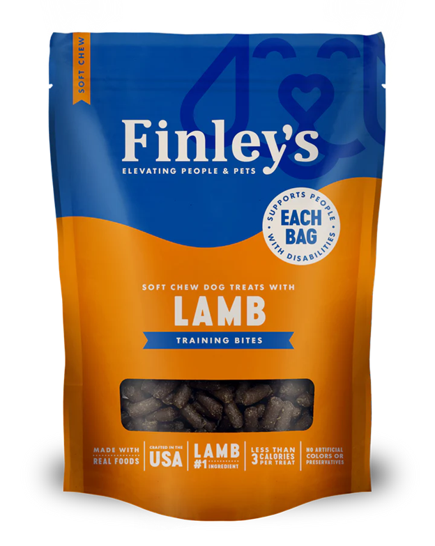 Soft Chew Dog Treats with Lamb Training Bites 6 oz