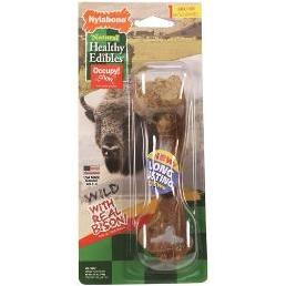 Healthy Edibles WILD All-Natural Long Lasting Chew Treat with Real Bison Large
