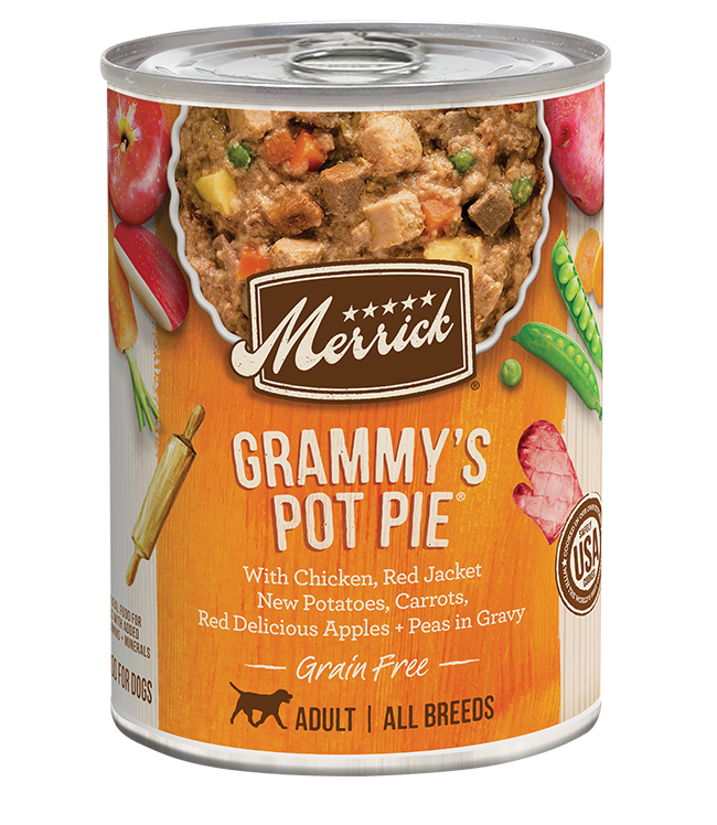 Grain-Free Grammy's Pot Pie In Gravy Canned Dog Food 12.7 oz