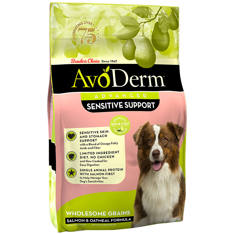 Advanced Sensitive Support Wholesome Grains Salmon & Oatmeal Formula Dry Dog Food 22 lb