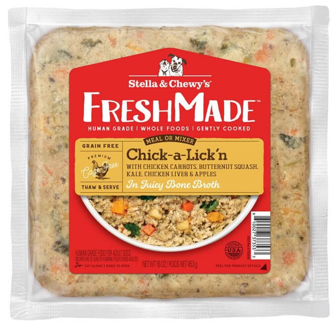 FreshMade Chick-a-Lick'n Gently Cook Frozen Dog Food 16 oz