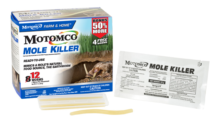 Mole Killer Worms 12 Pack