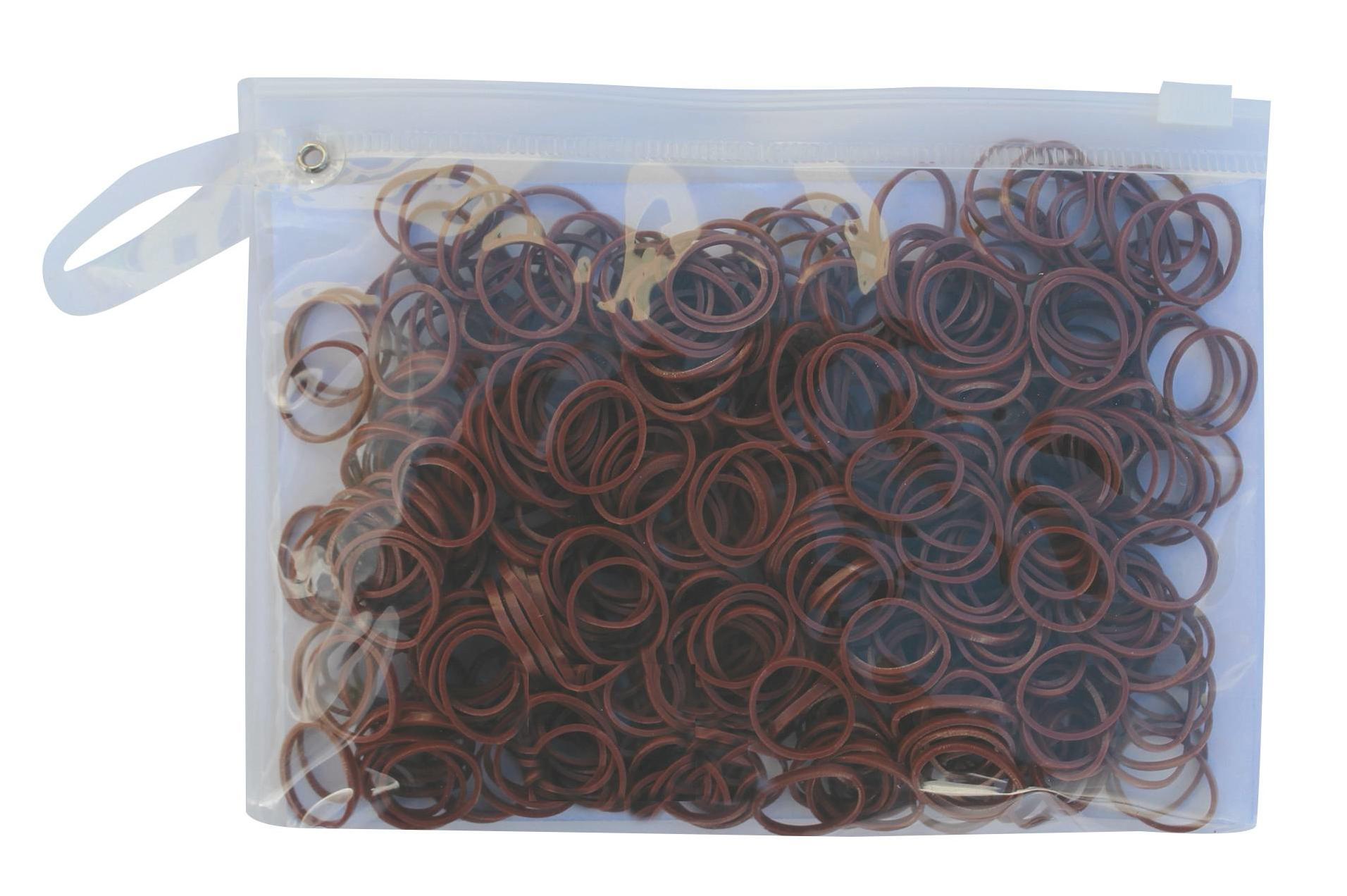 Slick Bands Equine Mane & Tail Bands Brown