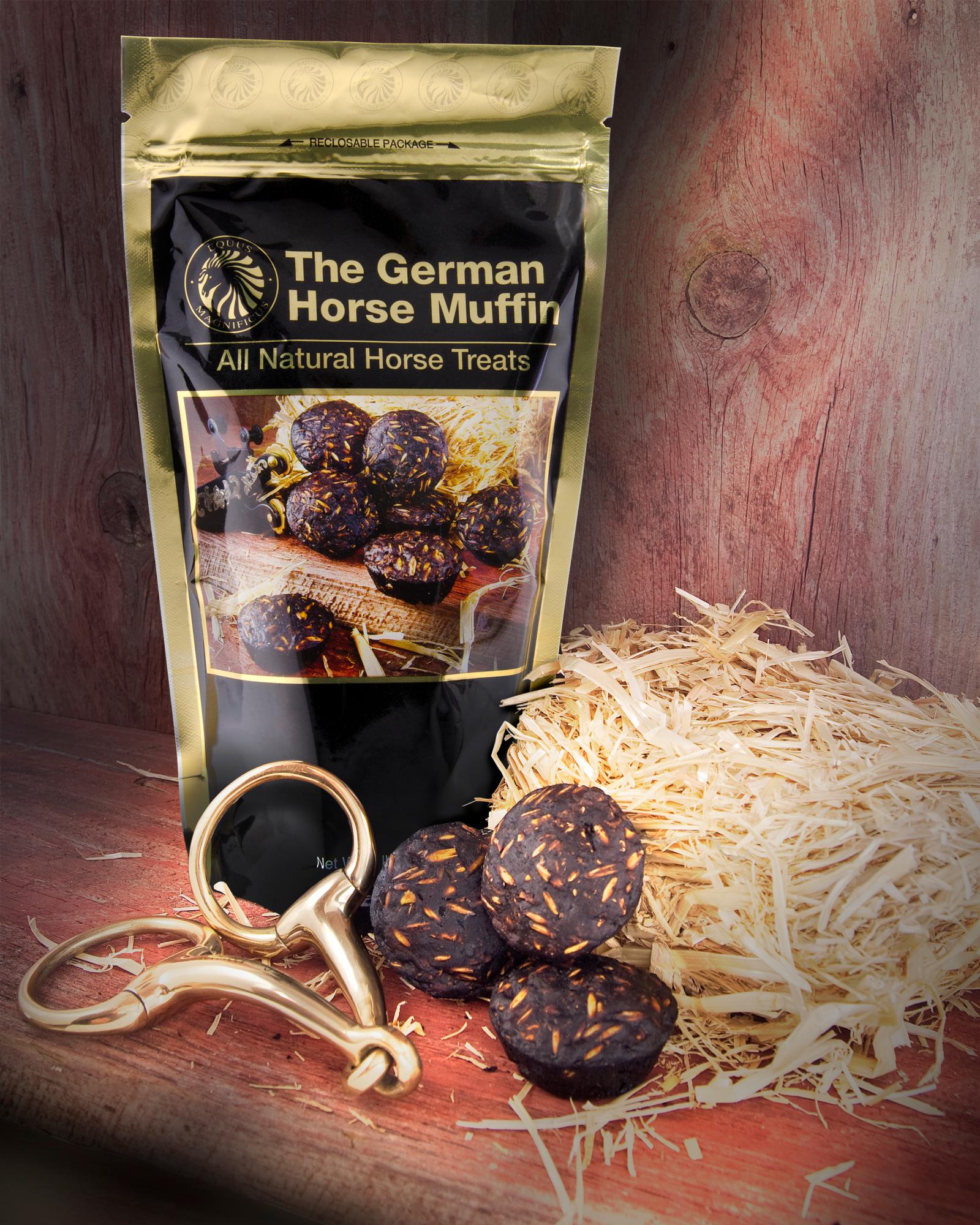 Magnificus German Horse Muffin All Natural Horse Treats 6 lb