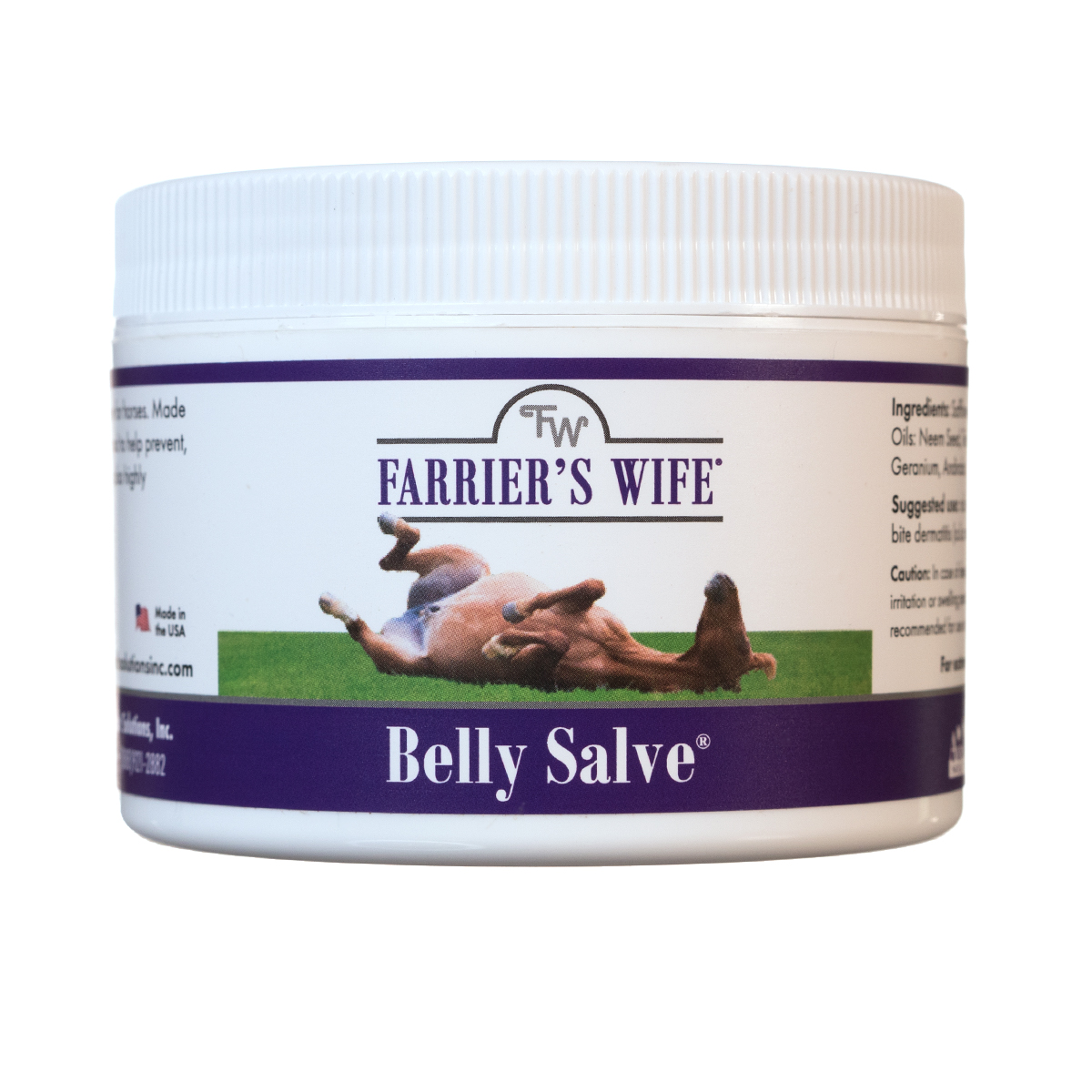 Farrier's Wife Equine Belly Salve 7 oz