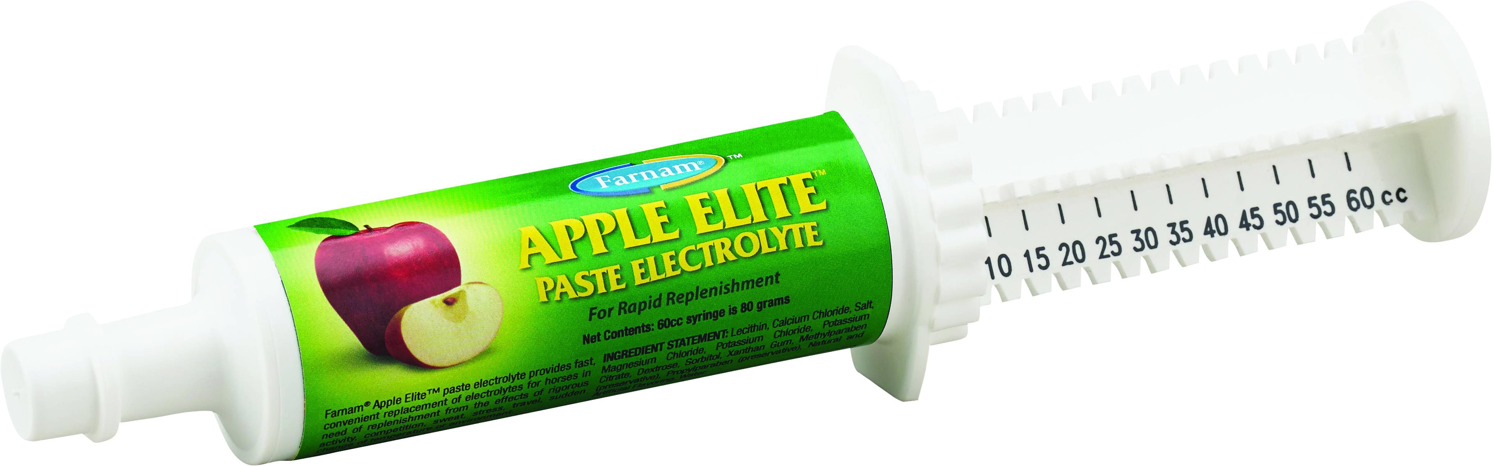 Apple Elite Paste Equine Electrolyte Supplement 60 cc