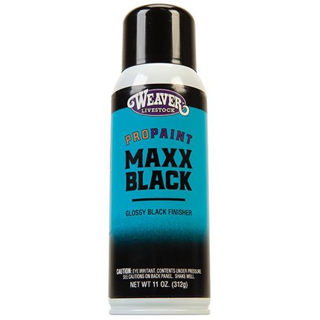 ProPaint Maxx Finisher Spray Livestock Grooming Supply Glossy Black 11 oz