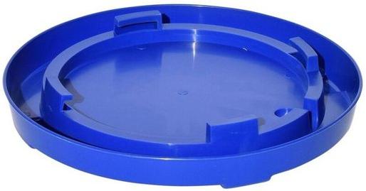 Poultry Feeder Base Blue 1 gal