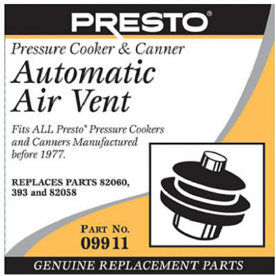 Pressure Cooker Automatic Air Vent 9911