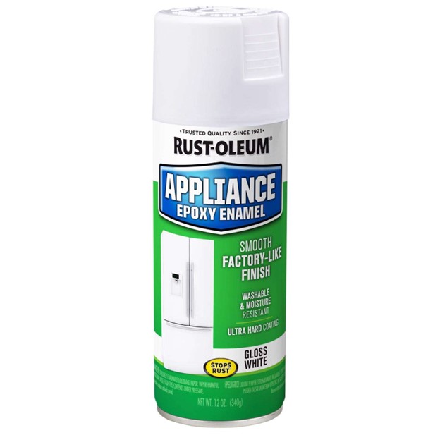 Specialty Appliance Epoxy Enamel Spray Paint White Gloss 12 oz
