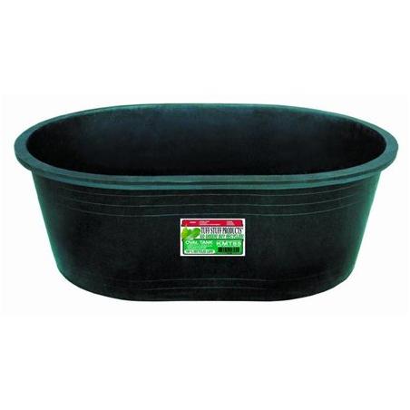Heavy-Duty Oval Tank with Drain Plug 140 gal