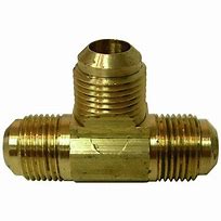 1/8" BRASS TEE