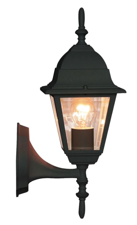 WALL OUTDOOR DECOR LAMP E27*1 BL
