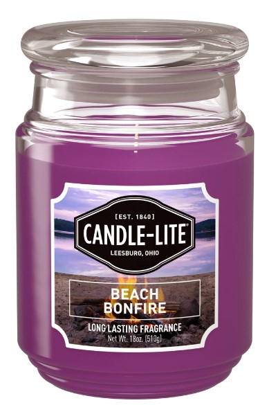 18OZ - BEACH BONFIRE - CANDLE-LITE