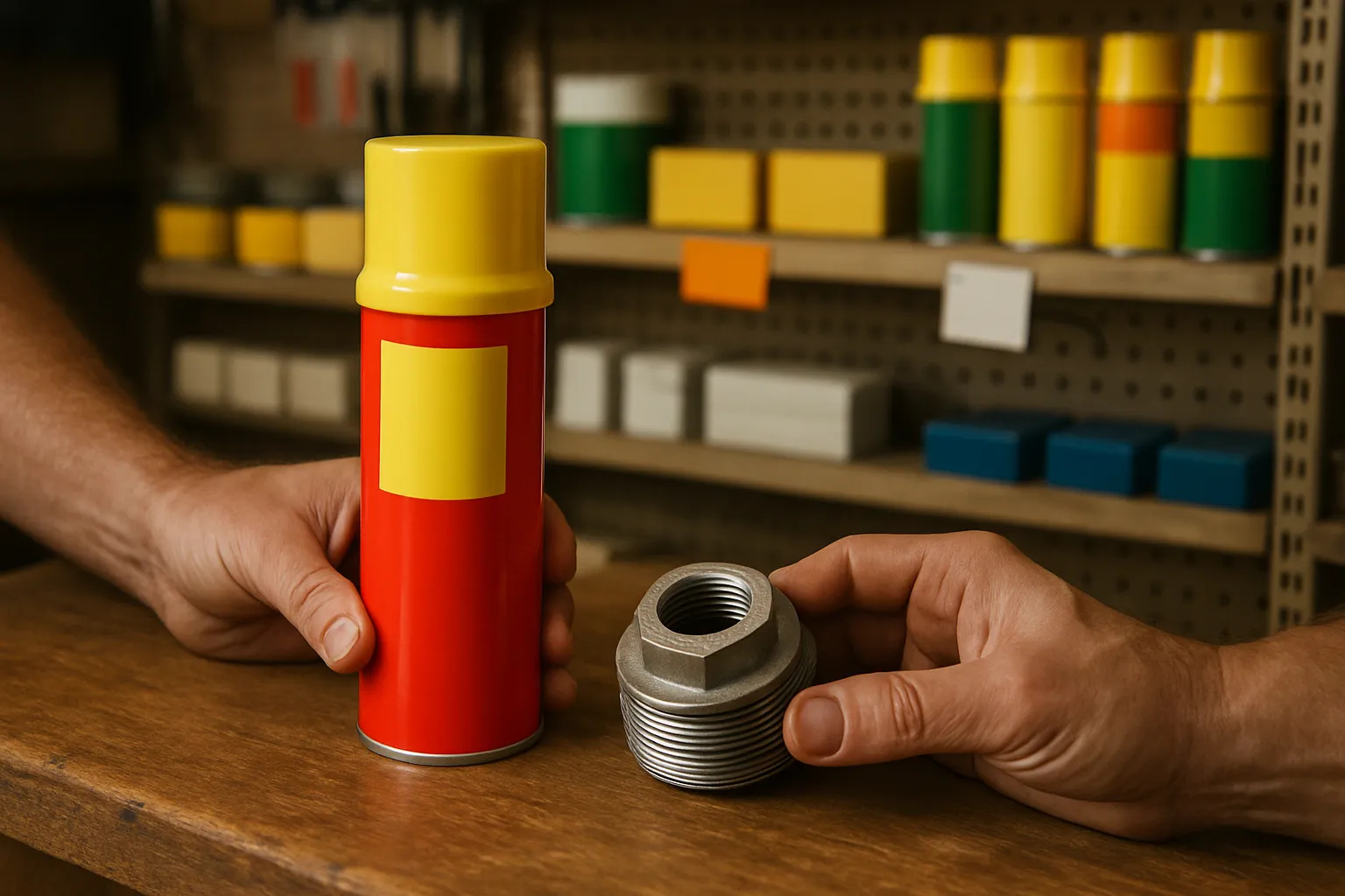 The service counter of an independent automotive and automotive rv and marine shop in Fordyce, Arkansas