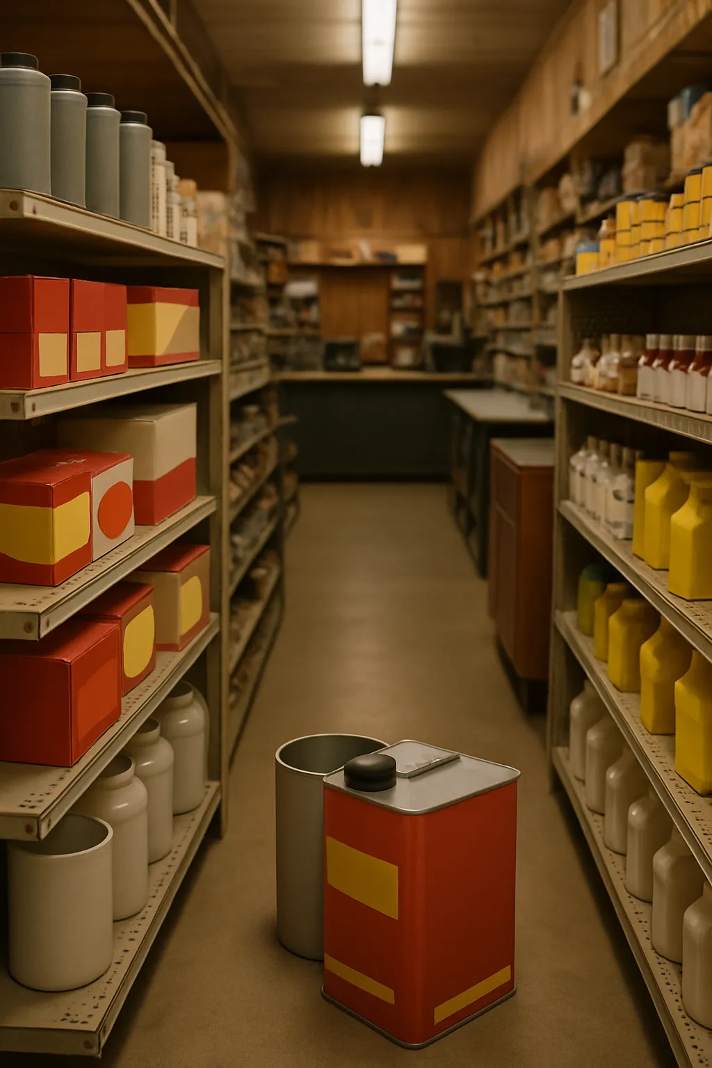 Inside an independent abc metal roofing and automotive shop in WILLSBORO, NY