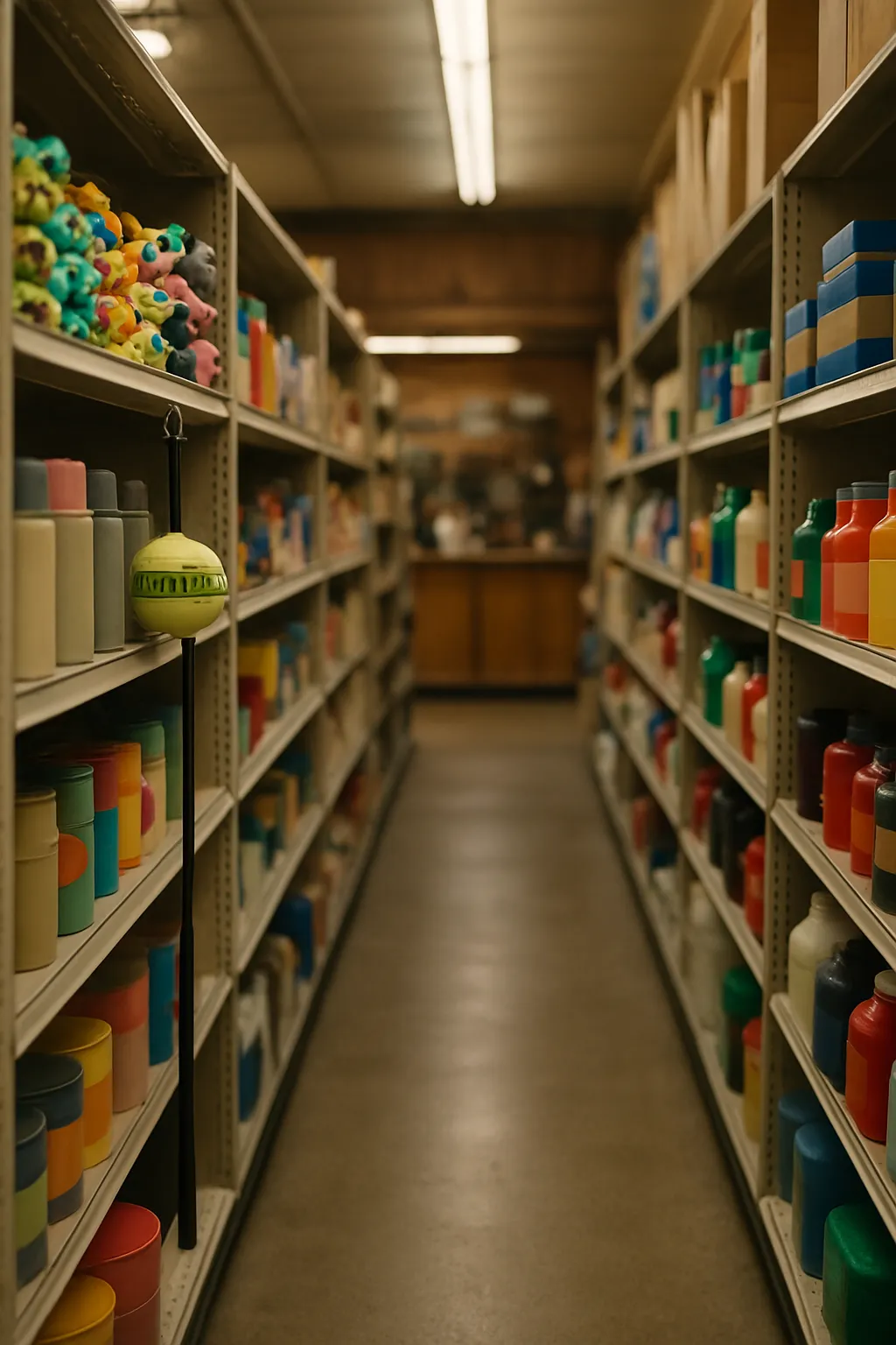 Inside an independent automotive and building materials and products shop in Spencer, MA