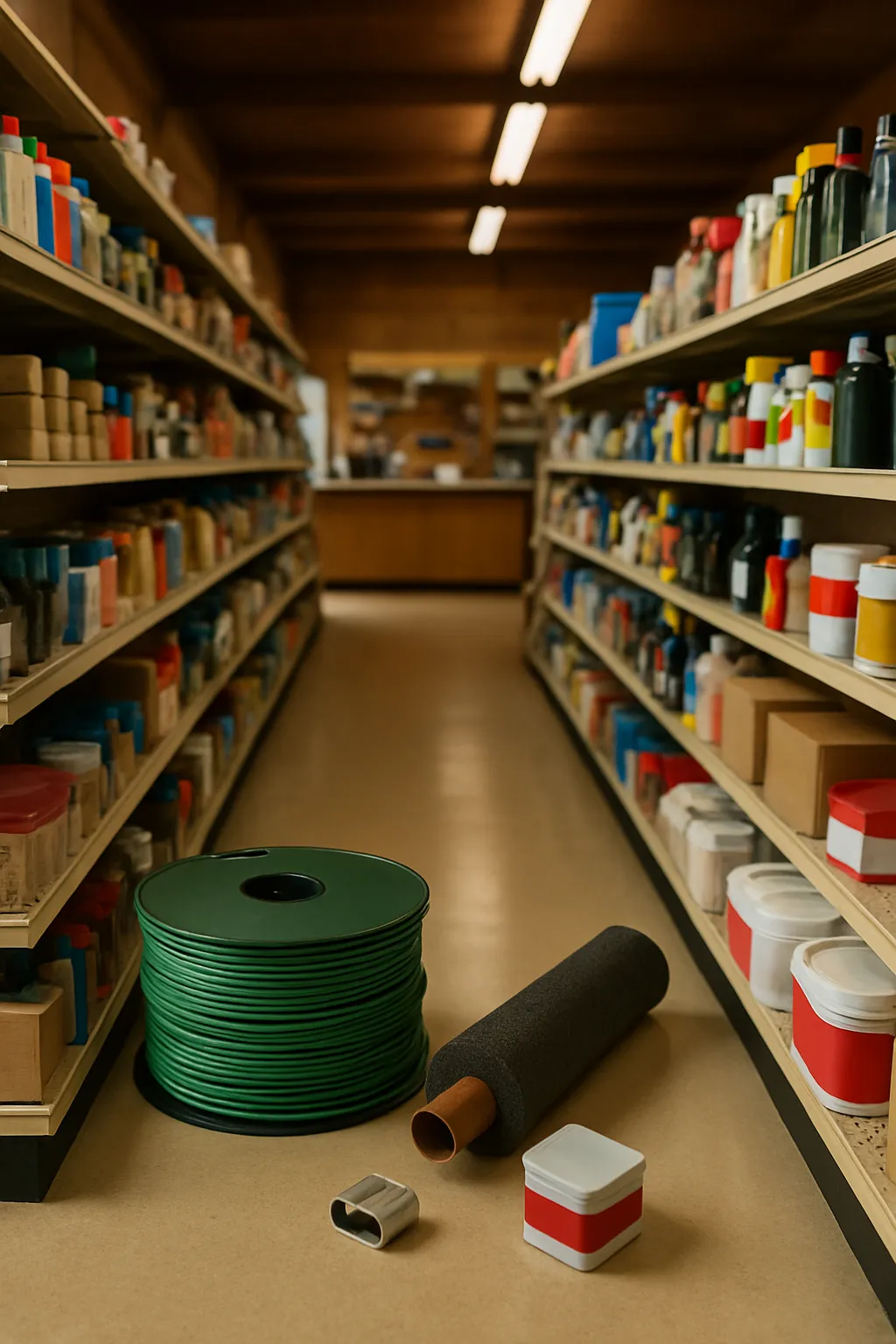 Inside an independent <not set> and auto/pet/sports shop in Azle, TX