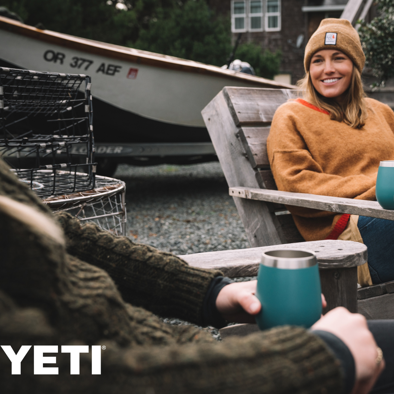 Yeti coolers and drinkware