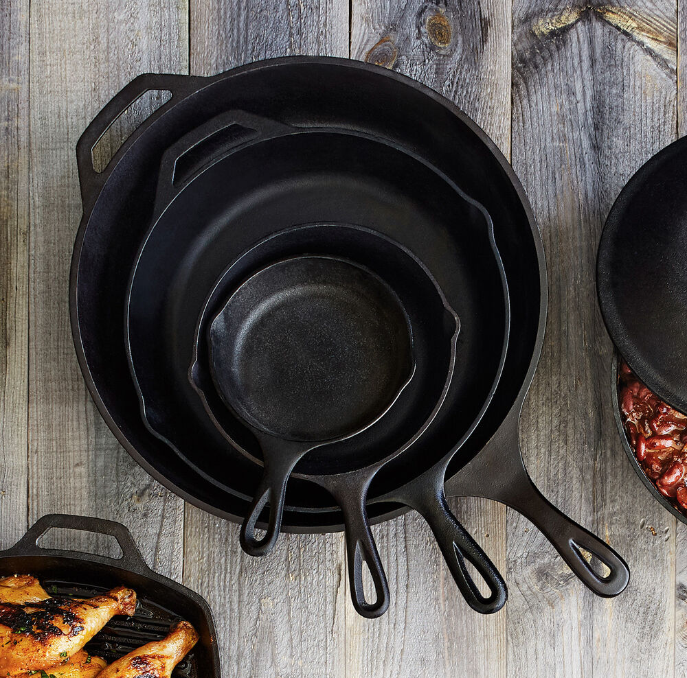 Lodge Cast Iron pots and pans are a timeless gift for the special chief in your life.  These pieces last a life time. 